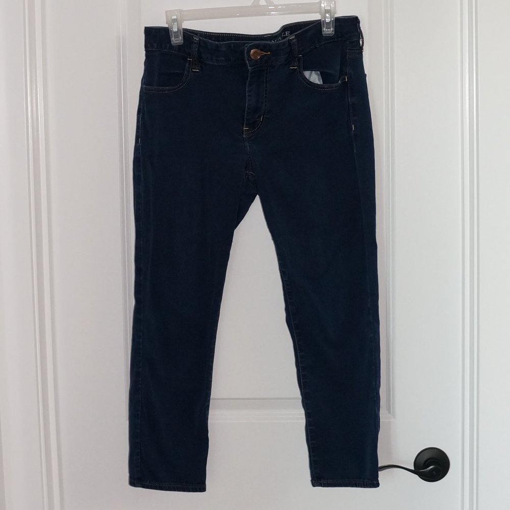 American Eagle Outfitters Jegging Crop Super Stretch Women's Size 14